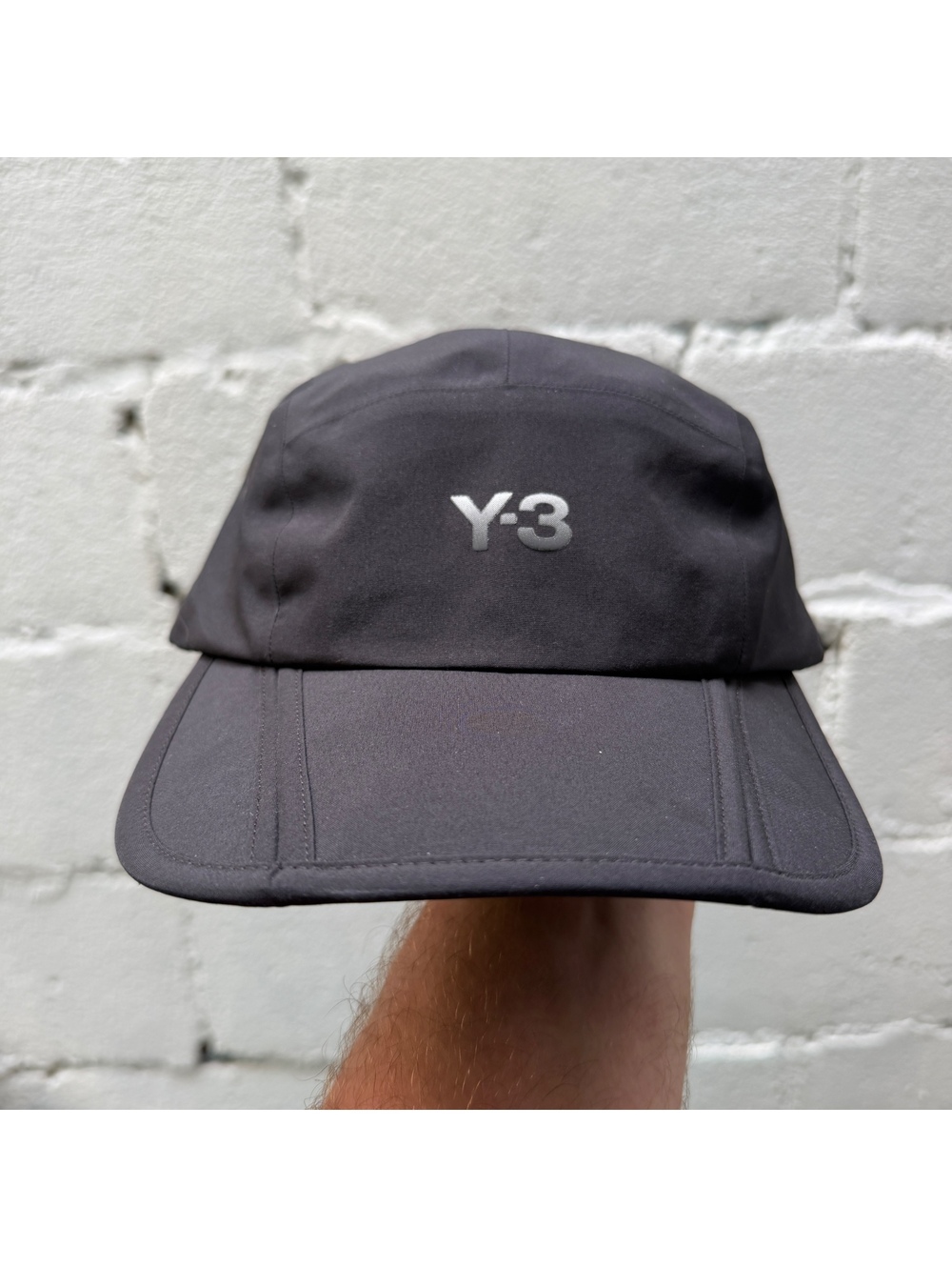 Yohji Yamamoto Y3 strapback technical hat